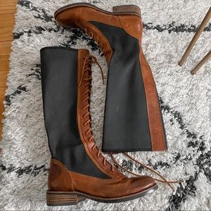 Vince camuto Fresnos lace up riding boots
